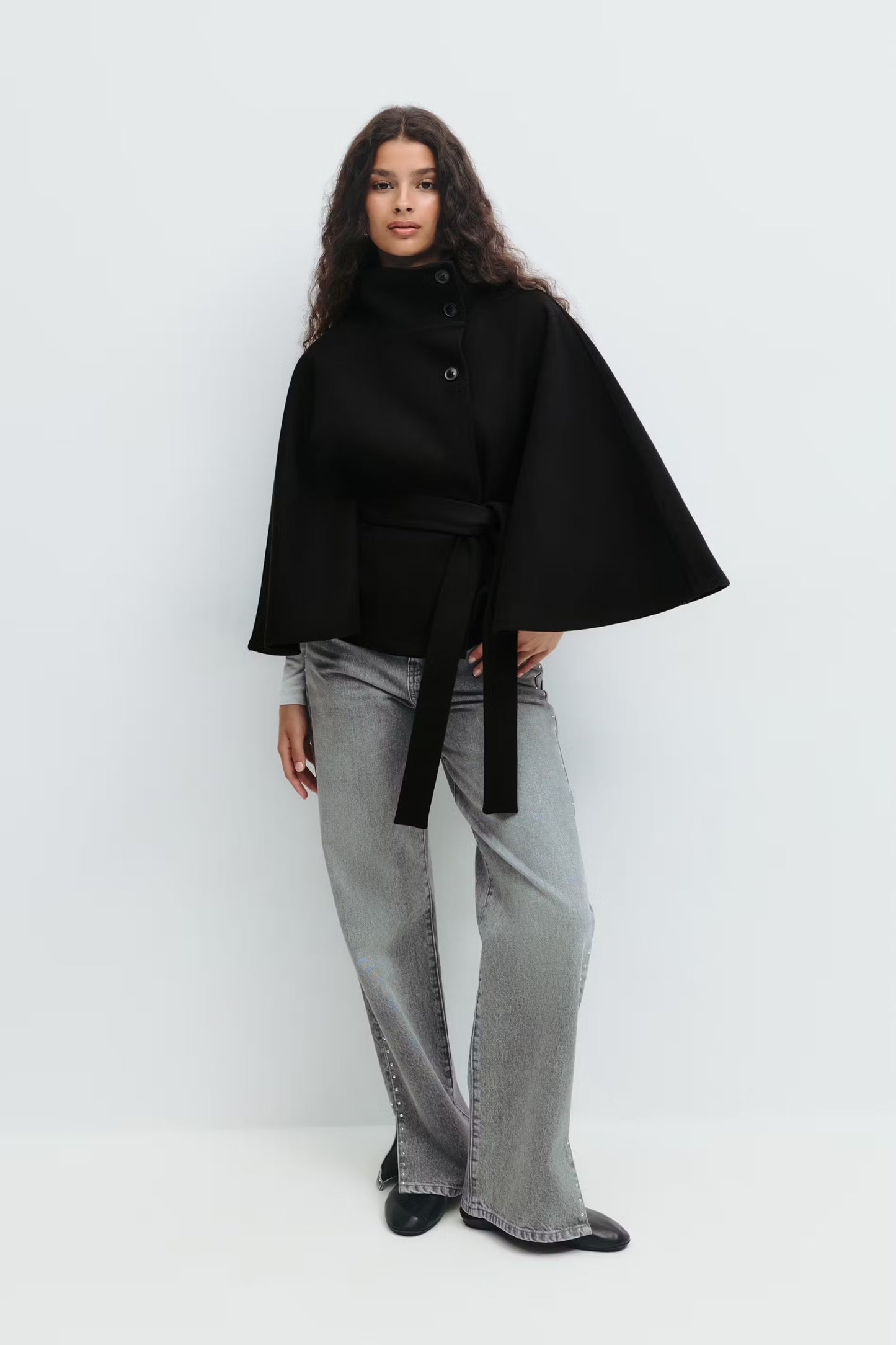 Belt Cape Coat