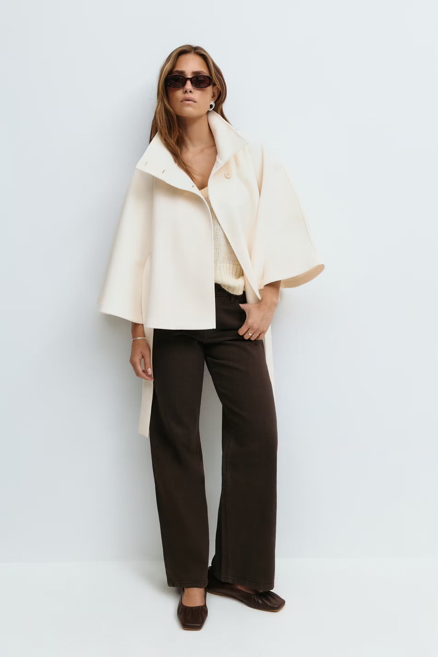 Belt Cape Coat