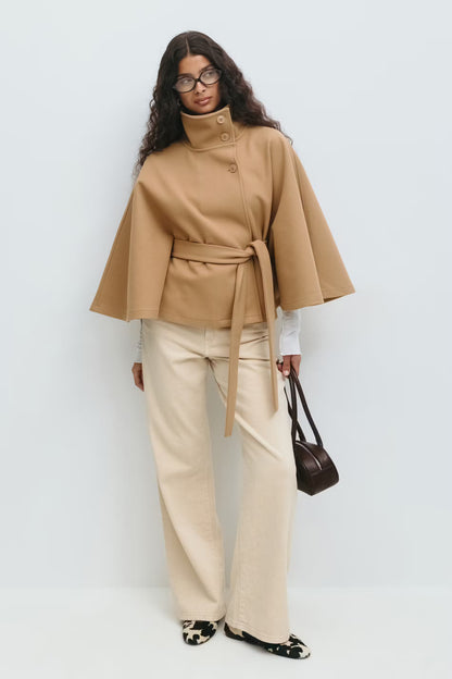 Belt Cape Coat